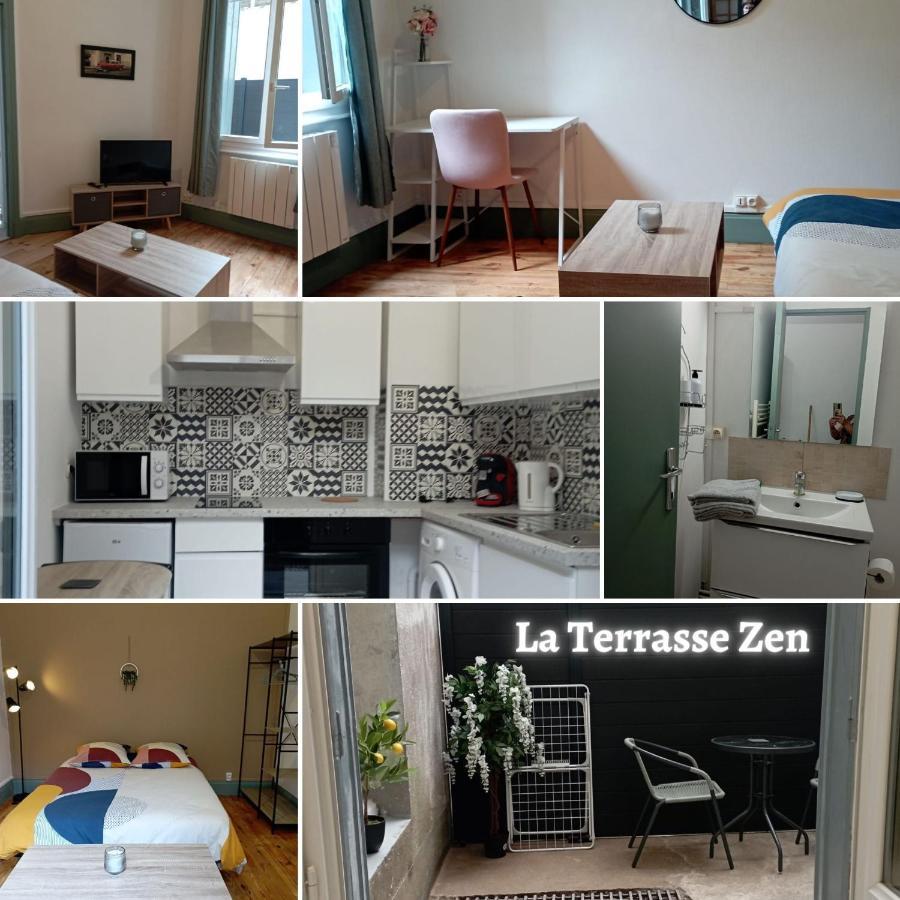 La Terrasse Zen Dacher - Superbe Appartement 30 M2 Tout Equipe Avec Terrasse Coeur Vichy Proche Gare Thermes Cures Exterior photo